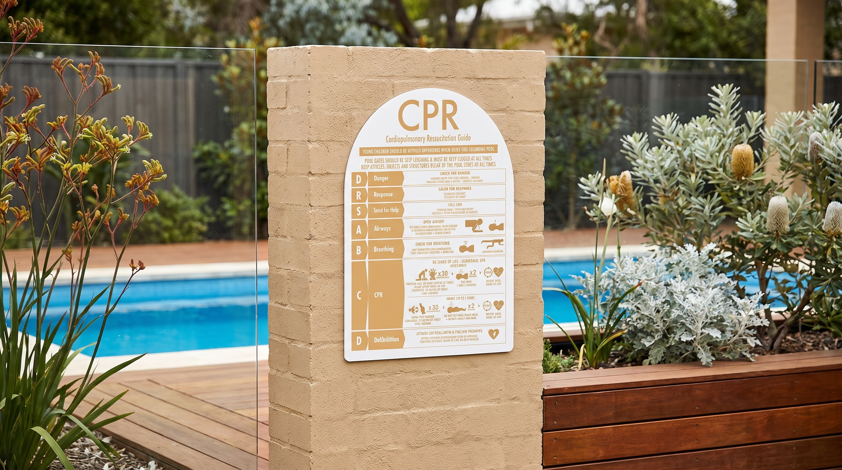 CPR Sign Arch Sand – New Signs