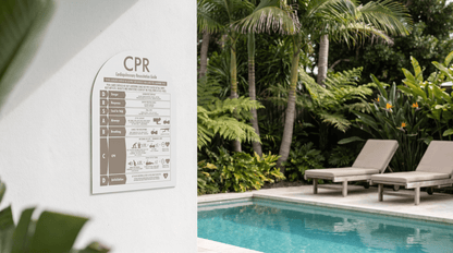 CPR Sign Arch Timber - New Signs
