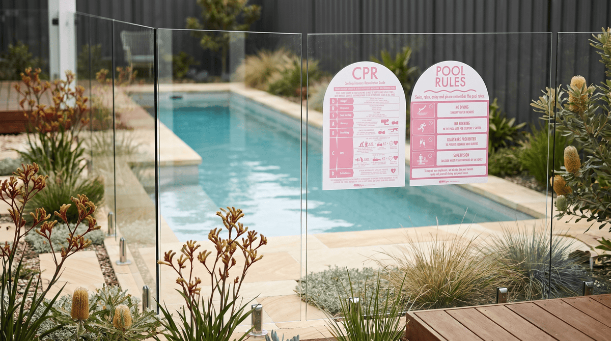 CPR Sign & Pool Rules Sign Pack Arch Candy - New Signs