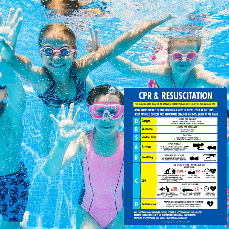 Pool Cpr CPR Signs | Pool Safety Signage | CPR Signs For Australian Pools – New ...