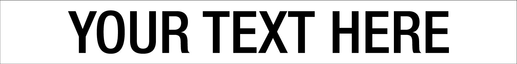Custom Statutory Signs – New Signs