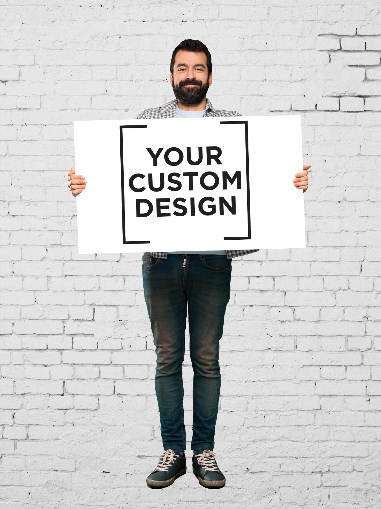 Custom Aluminium Composite Panel 800mm x 400mm - New Signs