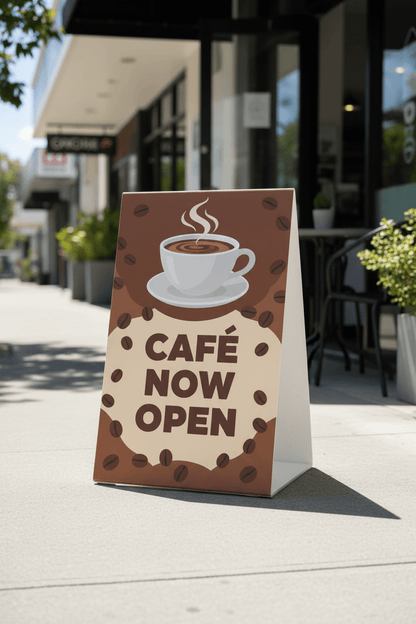 Custom Corflute A - Frame - New Signs