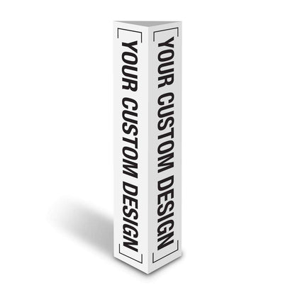 Custom - Corflute Bollard Cover - New Signs