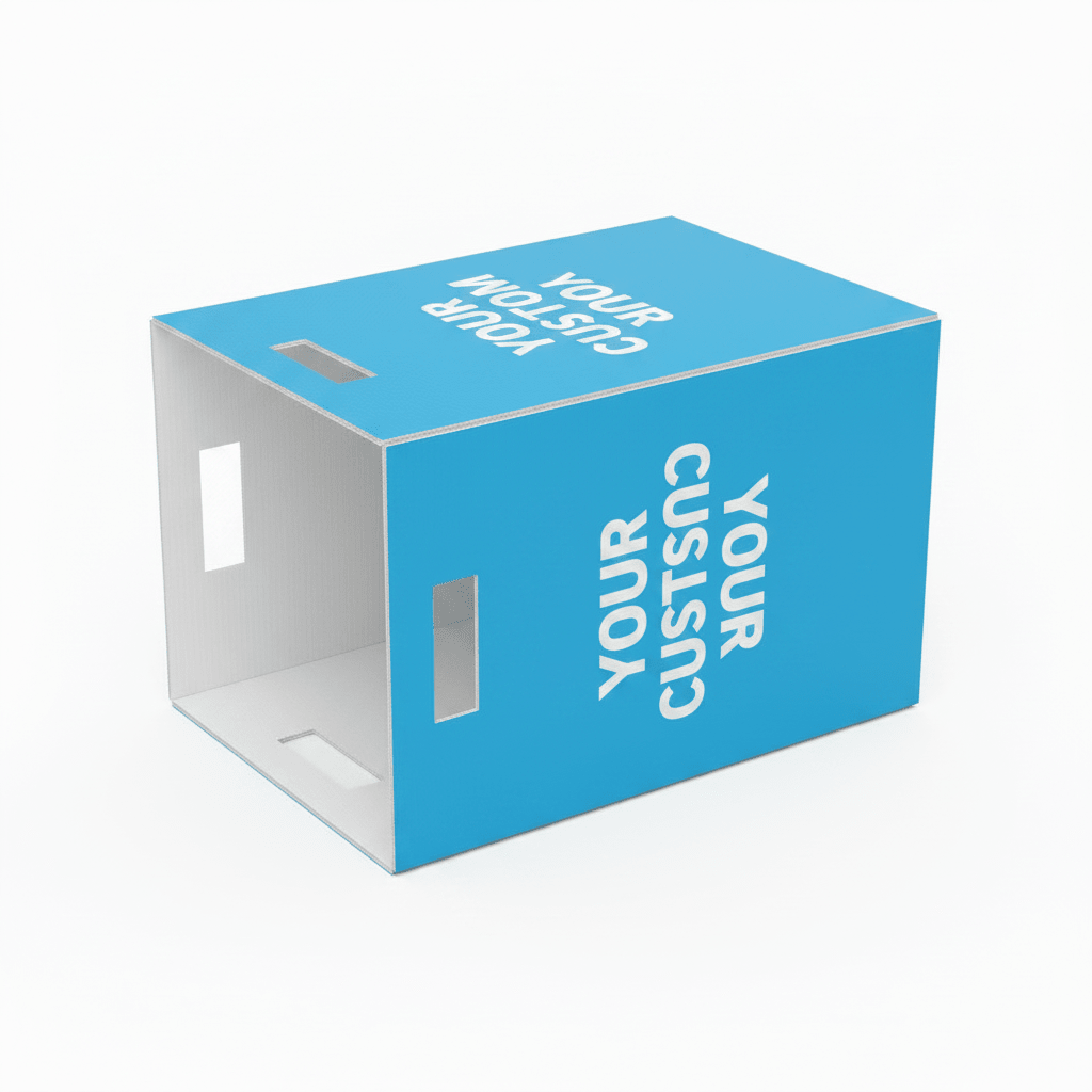 Custom Corflute Box Sign - New Signs