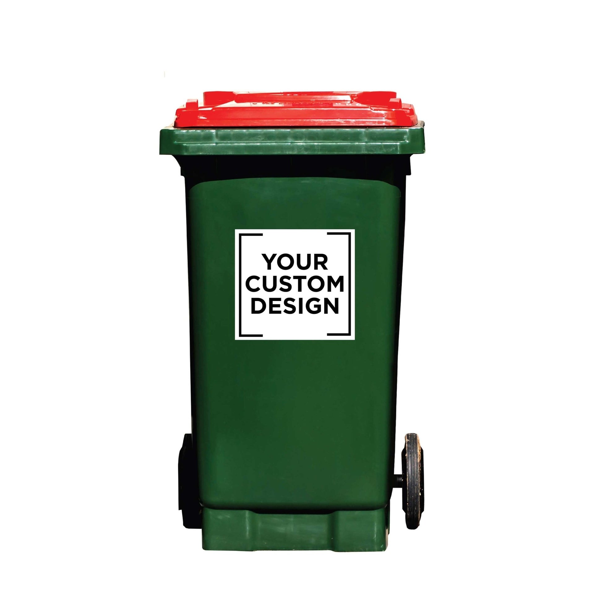 Custom Design Wheelie Bin Stickers - New Signs