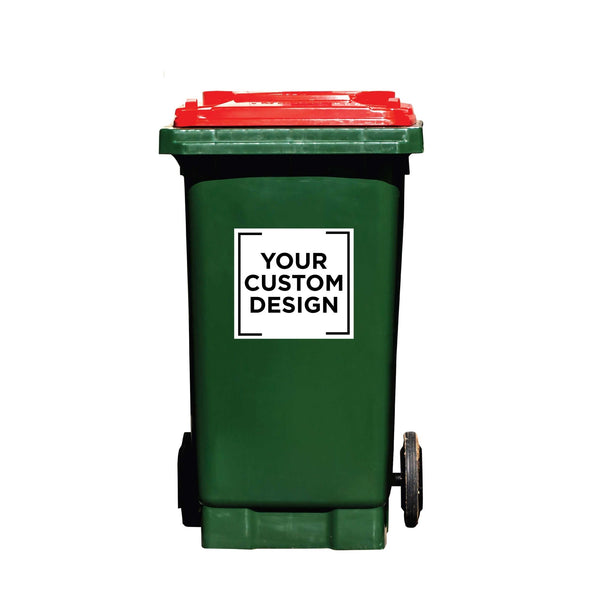 Custom Design Wheelie Bin Stickers – New Signs