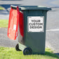 Custom Design Wheelie Bin Stickers - New Signs