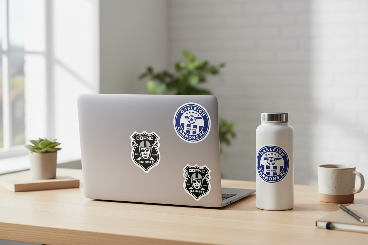 Custom Logo Stickers Blog Header