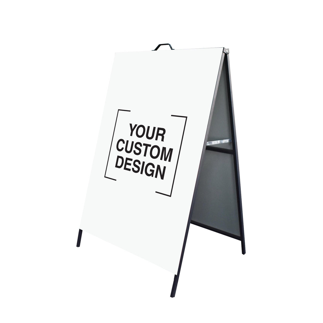 Portrait Metal A-Frame – New Signs