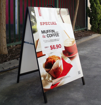 Custom Portrait Metal A - Frame 600mm x 900mm - New Signs