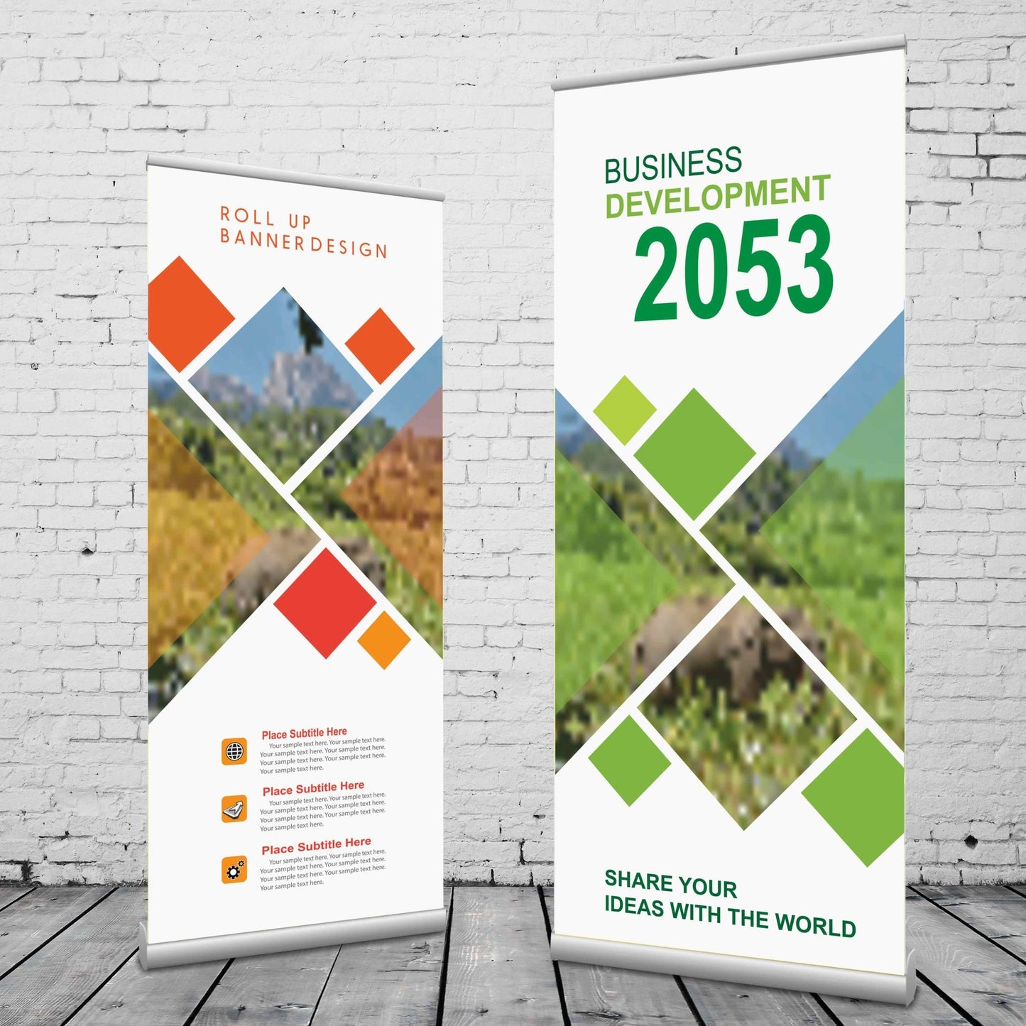 Custom Pull Up Banner - New Signs