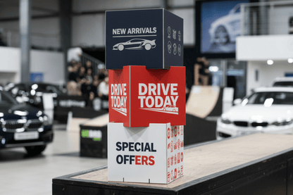 Custom Stackable Corflute Cubes - New Signs