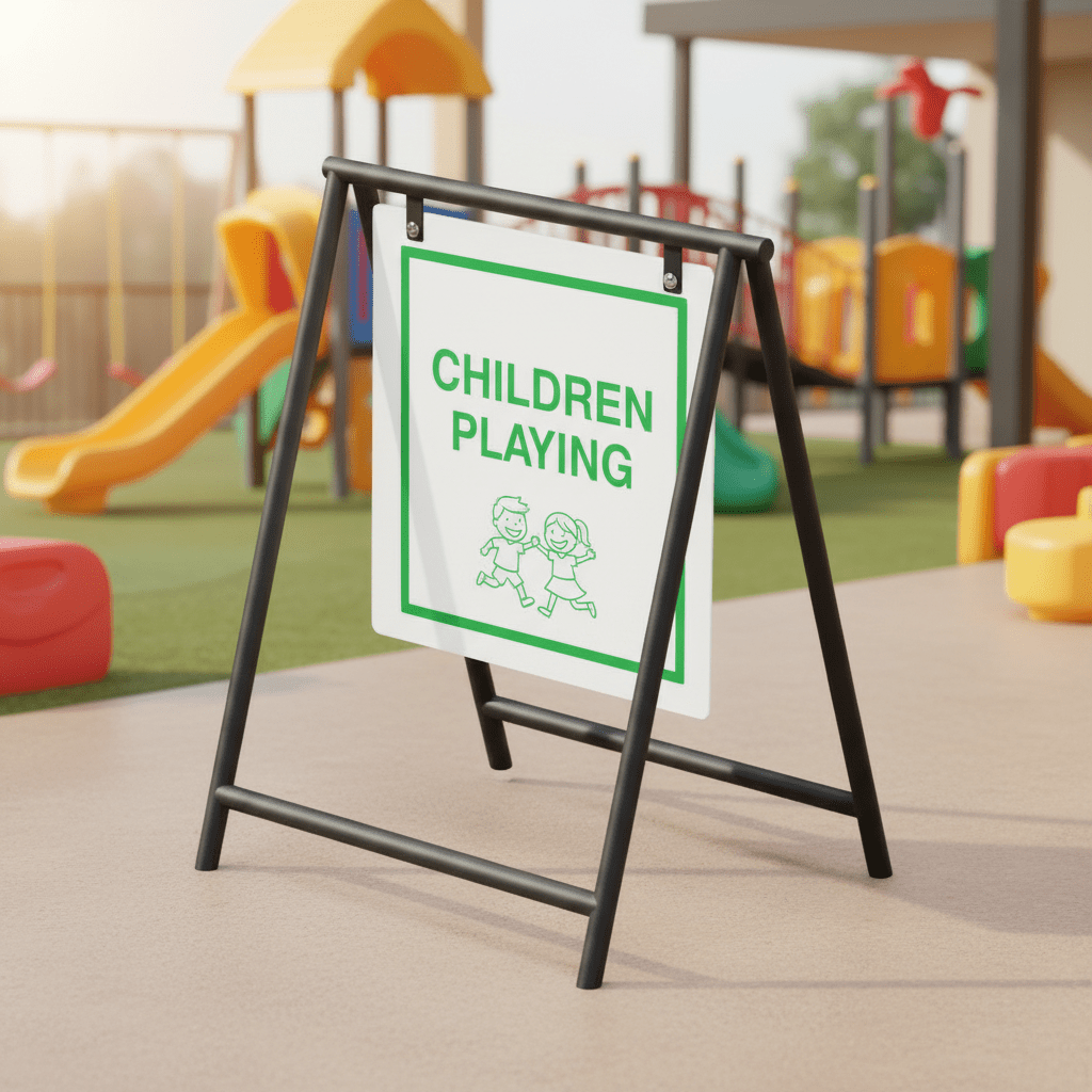 Custom Swing A-Frame Sign - New Signs