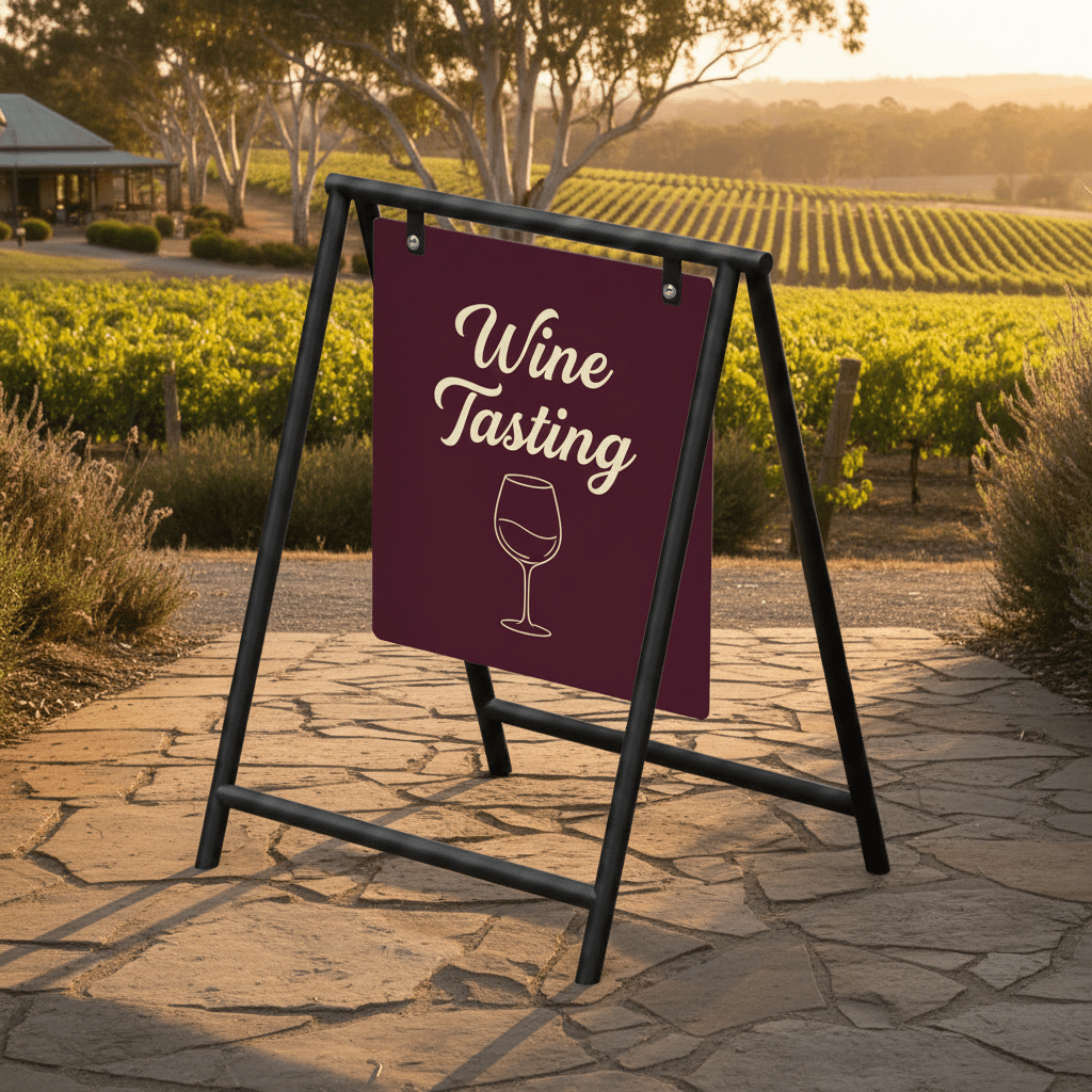 Custom Swing A-Frame Sign - New Signs