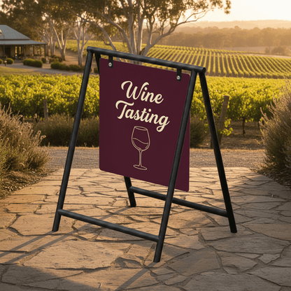 Custom Swing A-Frame Sign - New Signs