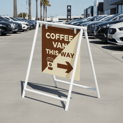 Custom Swing A-Frame Sign - New Signs