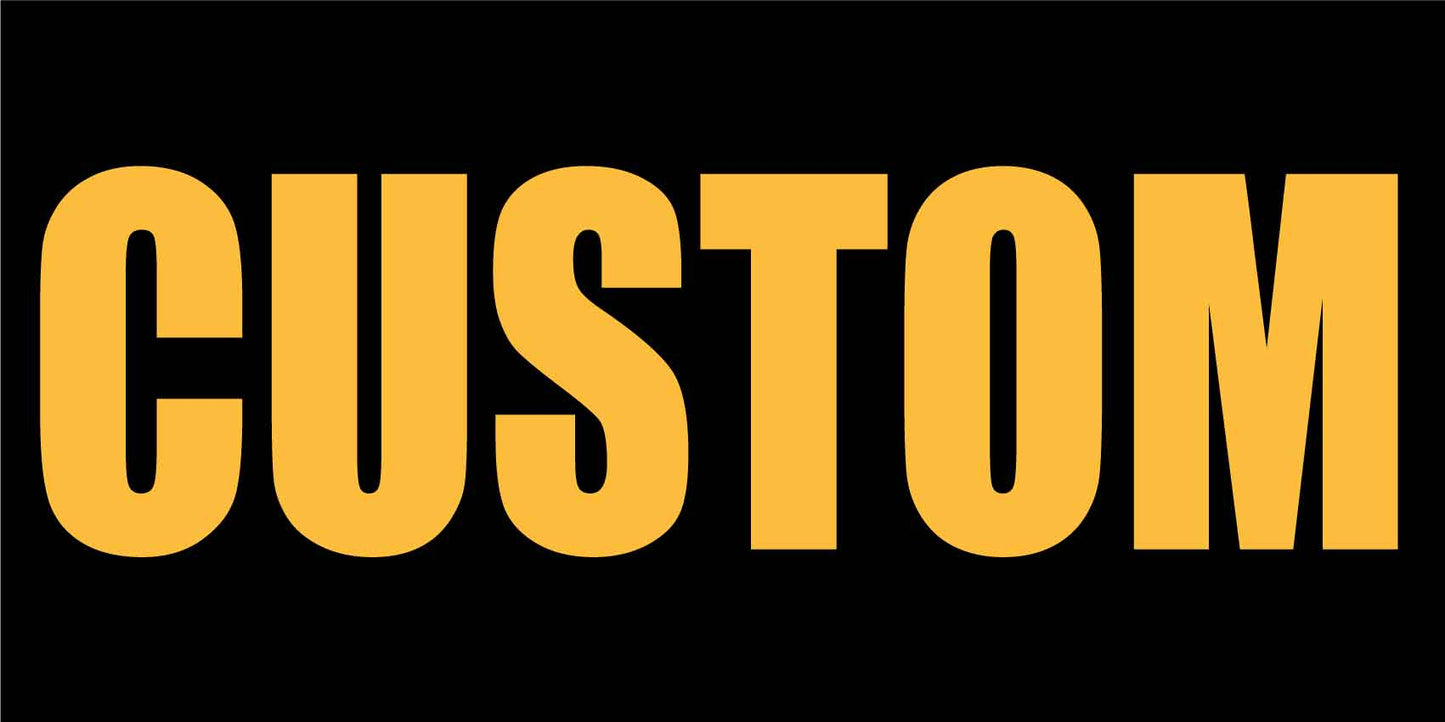 Custom Vehicle Call ID Sign - New Signs