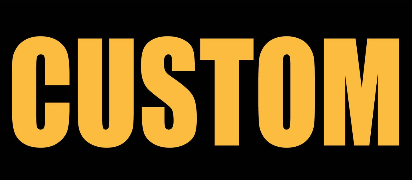 Custom Vehicle Call ID Sign - New Signs