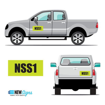 Custom Vehicle Call ID Sign - New Signs