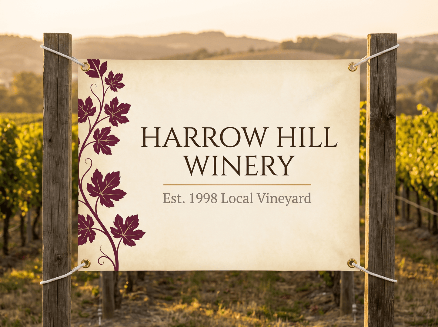 Custom Vinyl Banner - New Signs