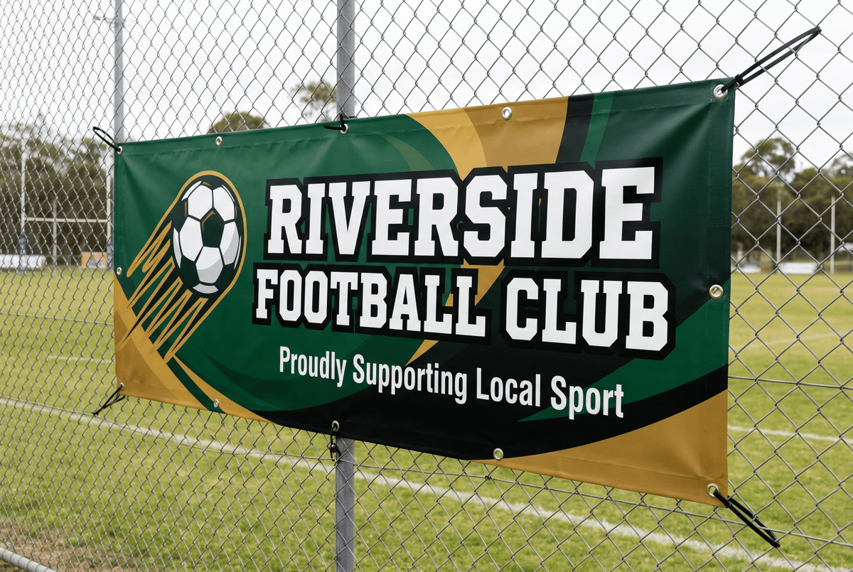 Custom Vinyl Banner - New Signs
