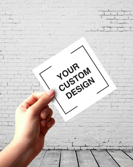 Custom Vinyl Sticker 200mm x 200mm - New Signs