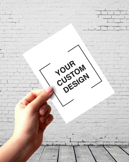 Custom Vinyl Sticker 210mm x 148mm A5 - New Signs