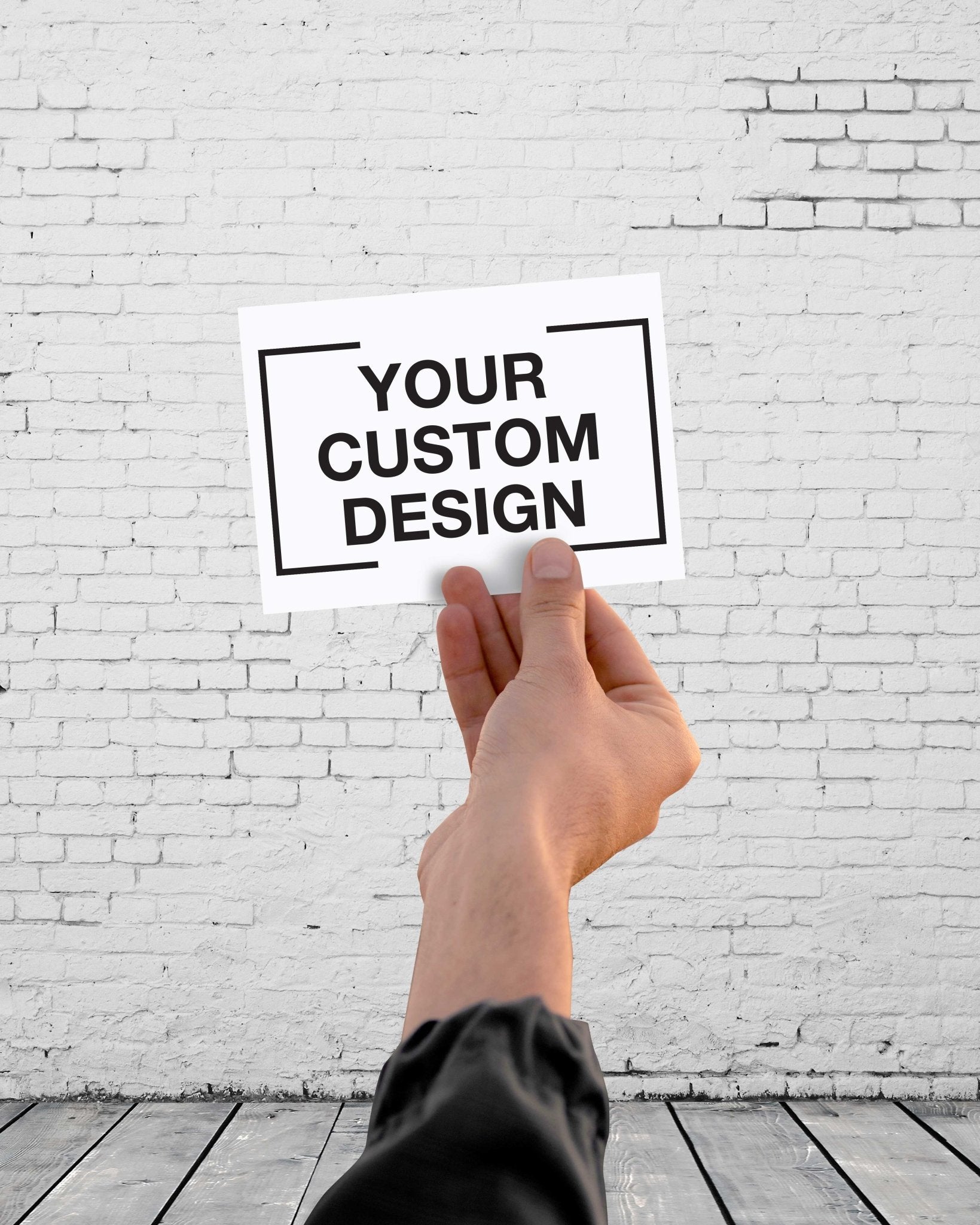 Custom Vinyl Sticker 80mm x 110mm – New Signs