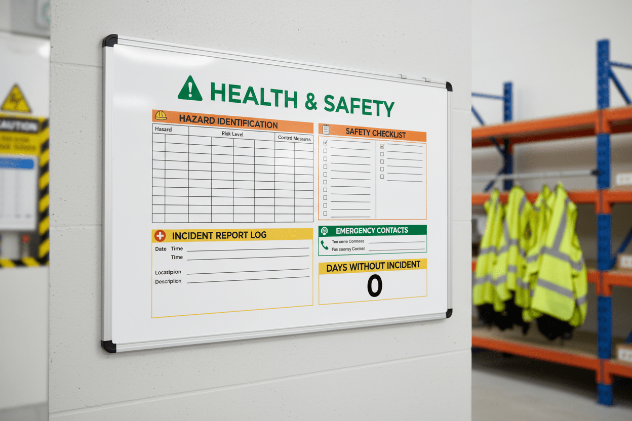 Custom Whiteboard - New Signs