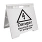 Danger Electrical Test In Progress - Evarite A - Frame Sign - New Signs