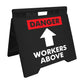 Danger Workers Above - Evarite A - Frame Sign - New Signs