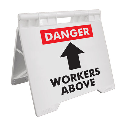 Danger Workers Above - Evarite A - Frame Sign - New Signs