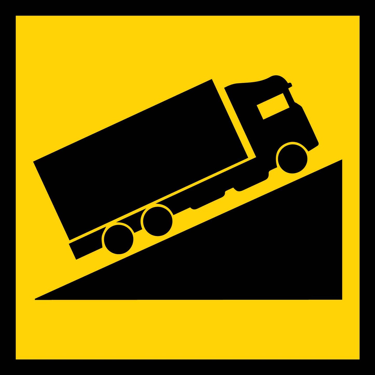 Decent Right Truck Multi Message Traffic Sign - New Signs