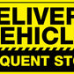 Delivery Vehicle Frequent Stops Magnetic Vehicle Sign - New Signs