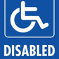 Disabled Parking - Corflute Bollard Traffic Signs - New Signs