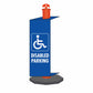 Disabled Parking - Corflute Bollard Traffic Signs - New Signs