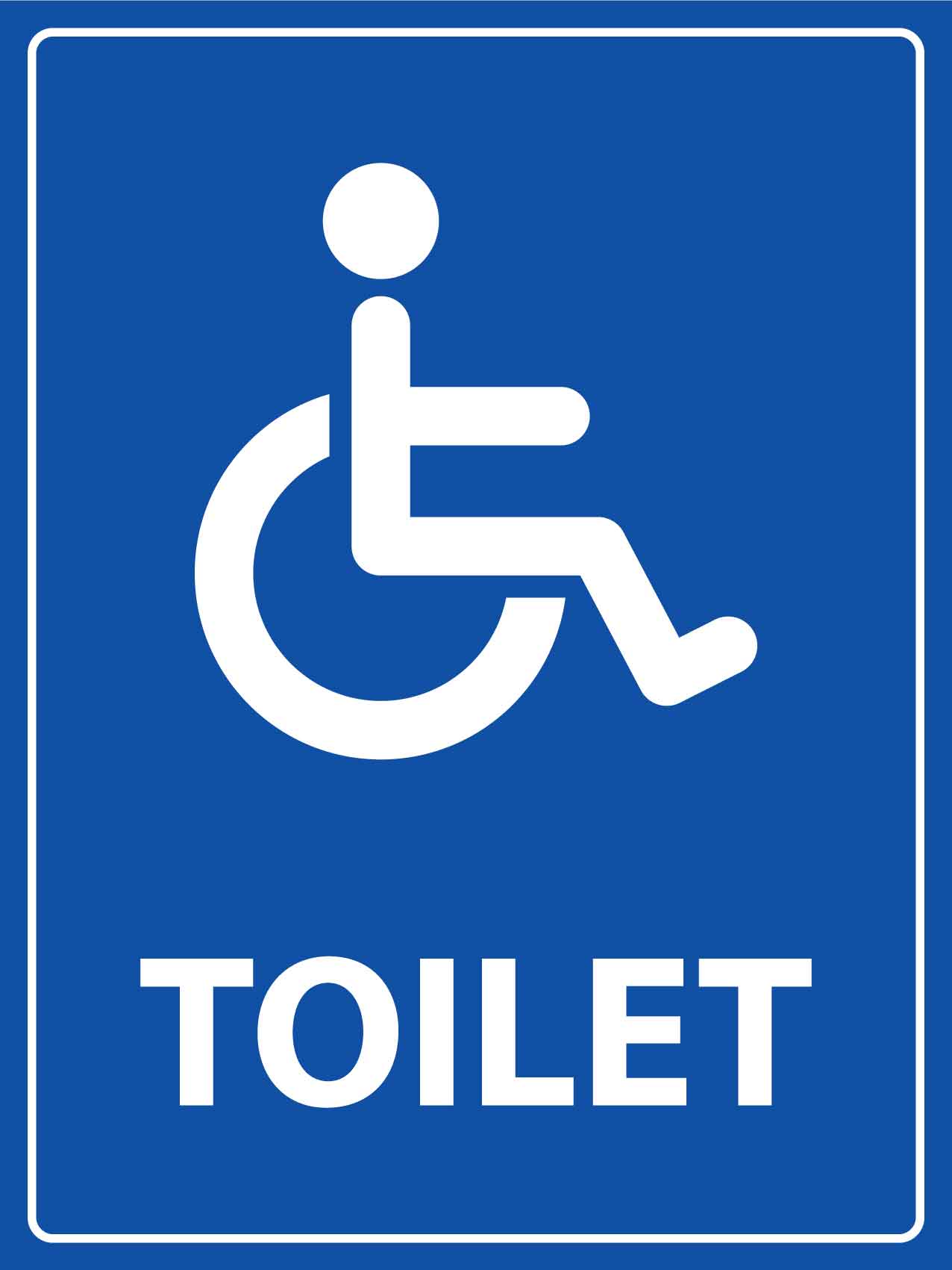 Disabled Toilet Sign - New Signs
