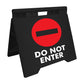 Do Not Enter - Evarite A - Frame Sign - New Signs