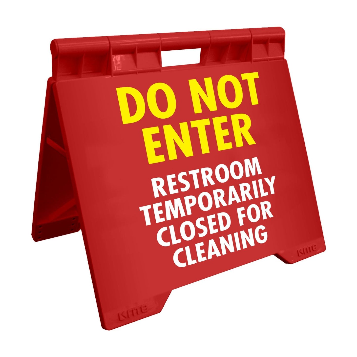 Do Not Enter Restroom Temporarily Closed For Cleaning - Evarite A - Frame Sign - New Signs