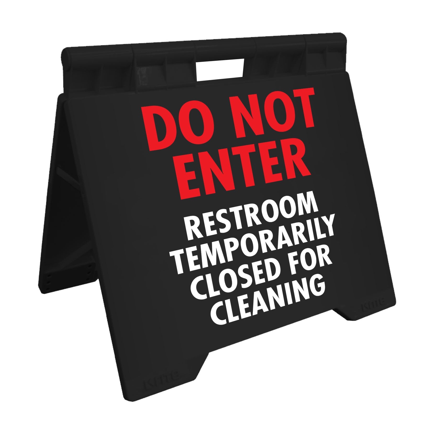 Do Not Enter Restroom Temporarily Closed For Cleaning - Evarite A - Frame Sign - New Signs