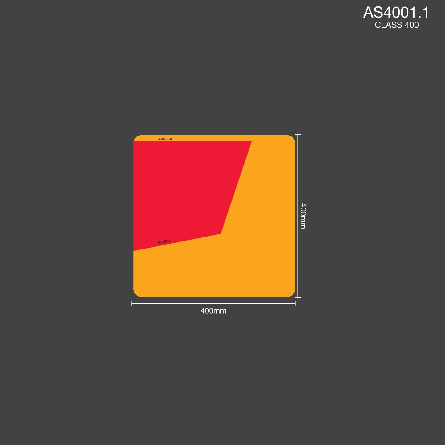 Do Not Overtake Turning Vehicle NSW (Right Hand Side Only) 400mm Reflective Sign - New Signs