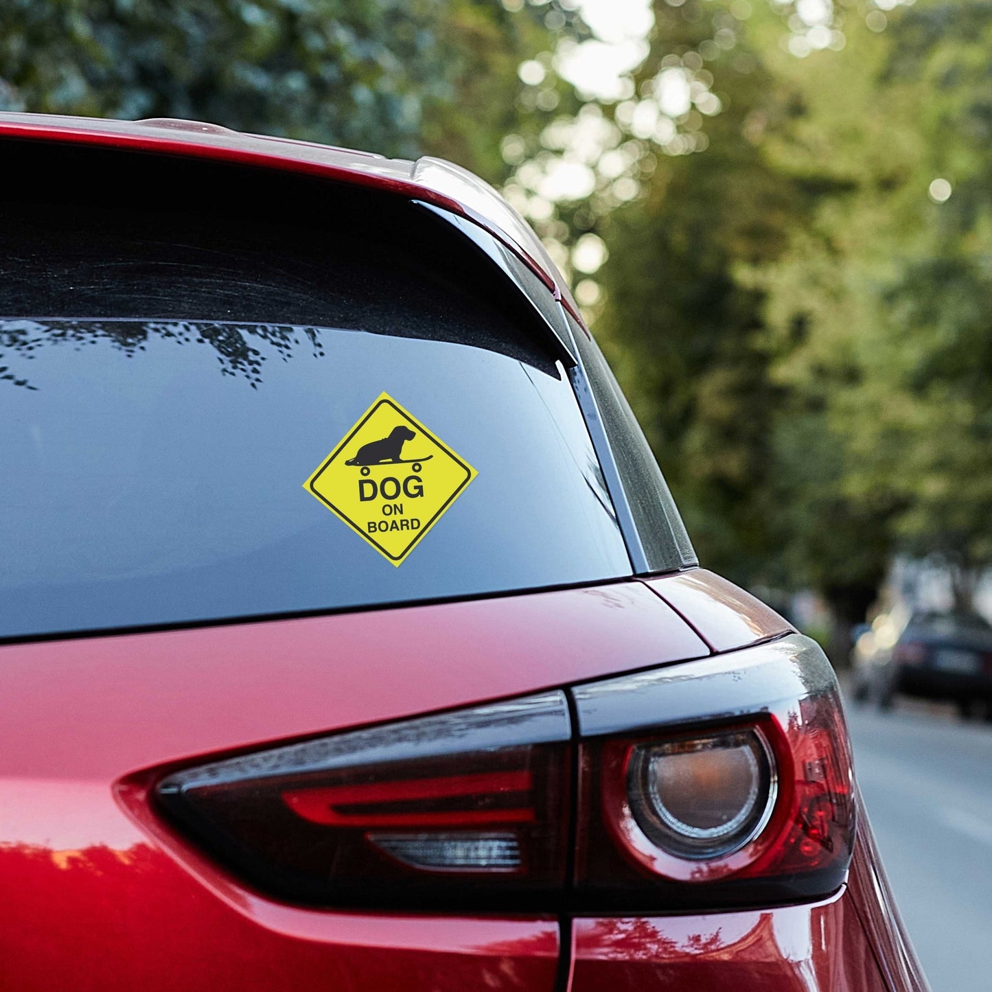 Dog On Board Vehicle Sticker - New Signs