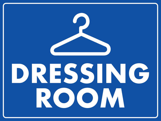Dressing Room Sign - New Signs