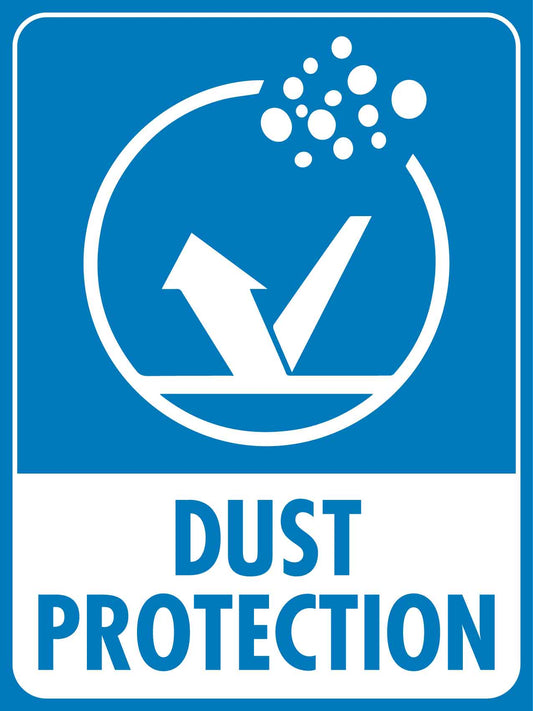 Dust Protection Sign - New Signs