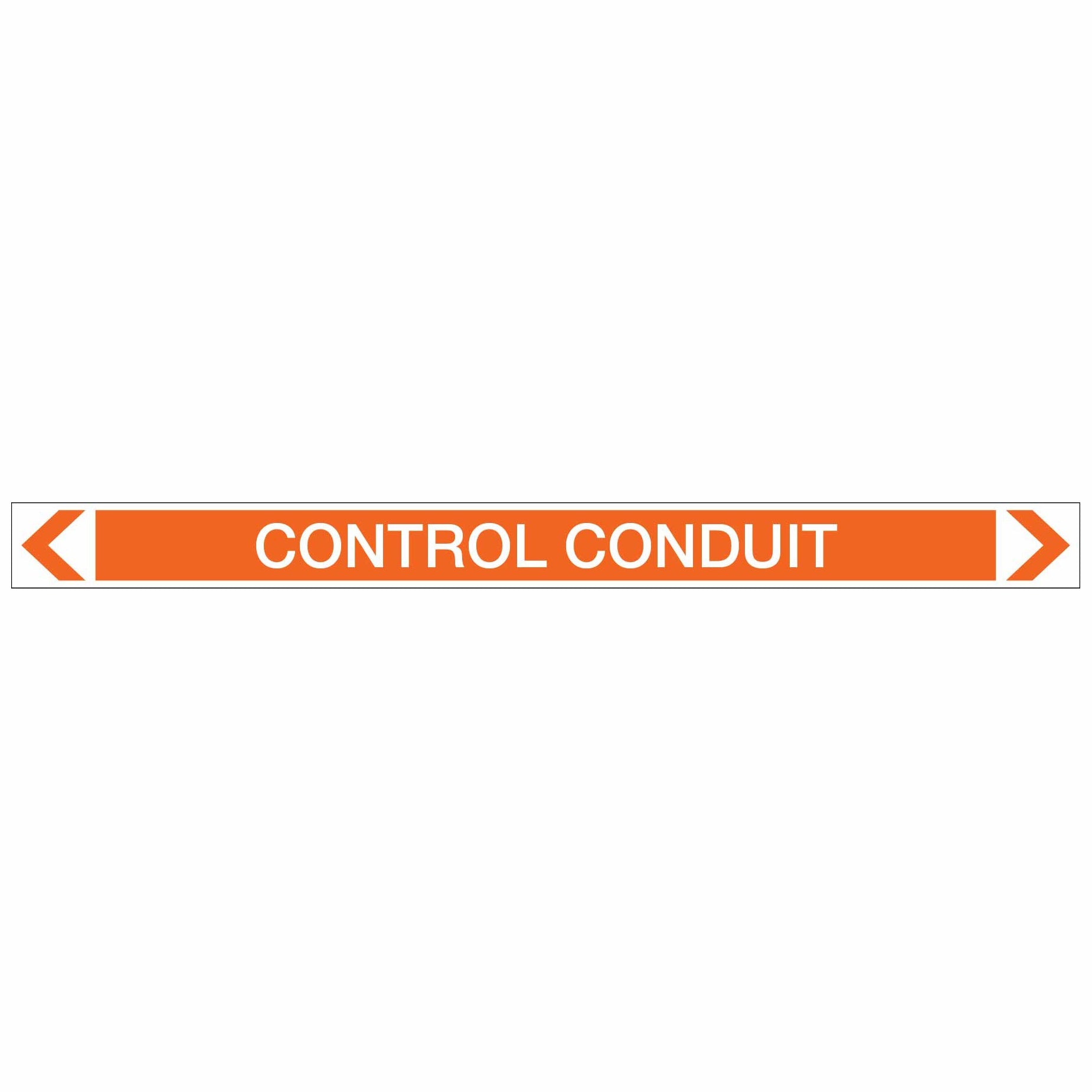 Electrical - Control Conduit - Pipe Marker Sticker - New Signs