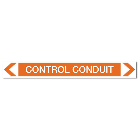 Electrical - Control Conduit - Pipe Marker Sticker - New Signs
