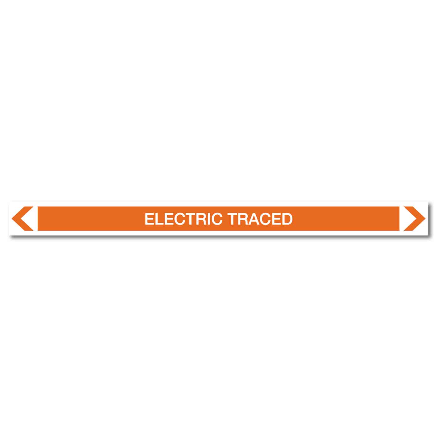 Electrical - Electric Traced - Pipe Marker Sticker - New Signs