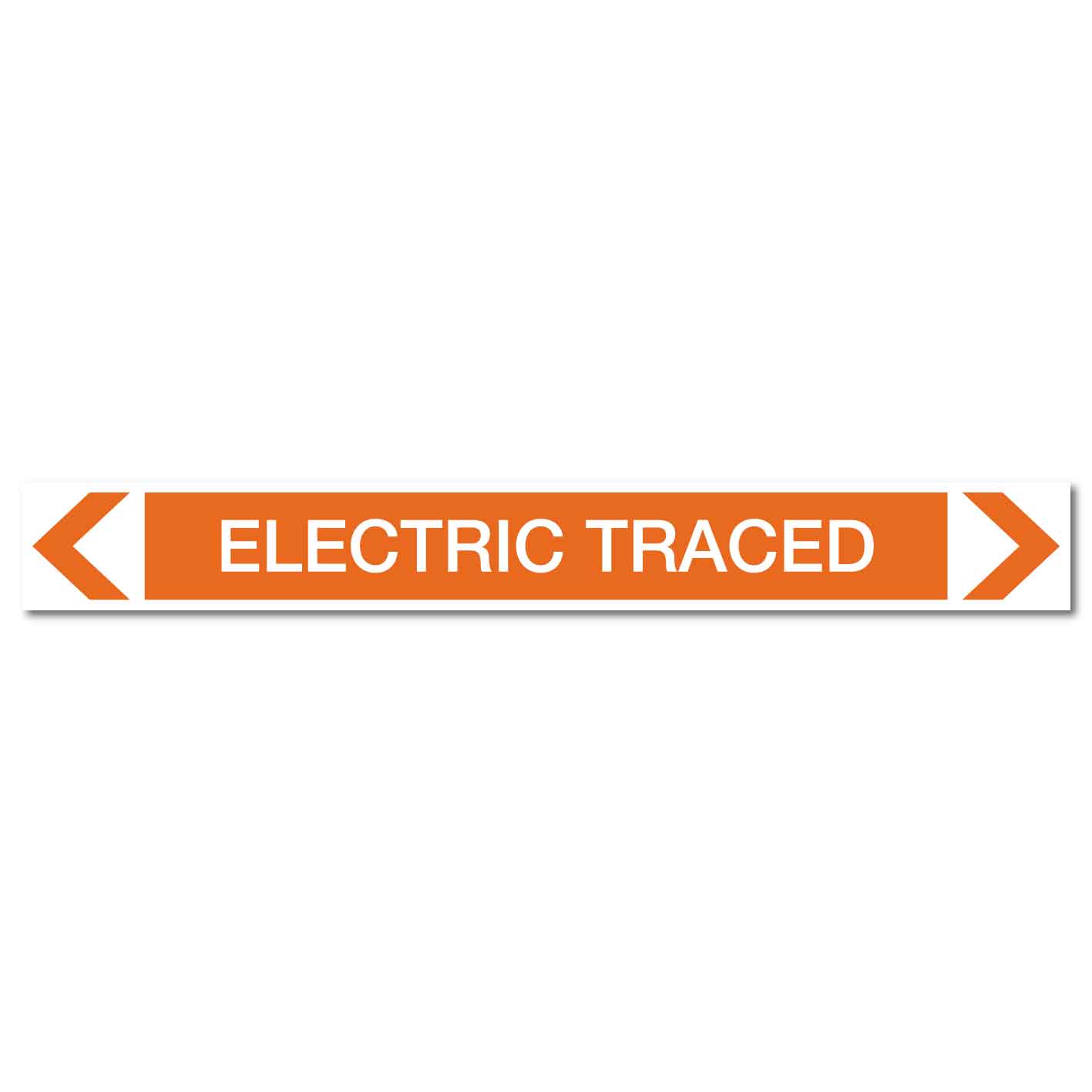Electrical - Electric Traced - Pipe Marker Sticker - New Signs