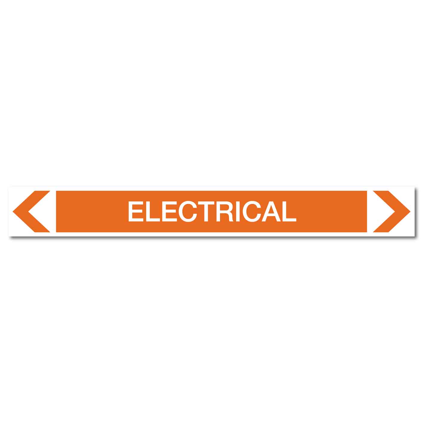 Electrical - Electrical - Pipe Marker Sticker - New Signs
